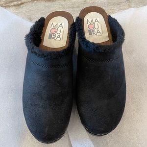 Black Clogs.  Maguba.  Brand New.